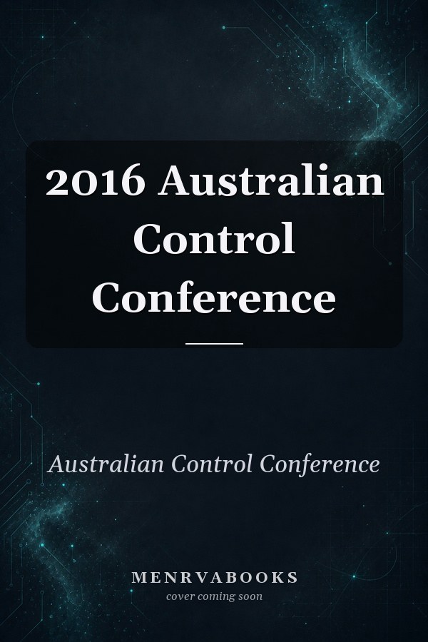 2016 Australian Control Conference