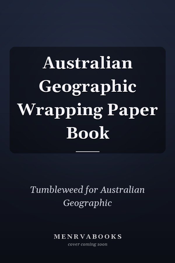Australian Geographic Wrapping Paper Book