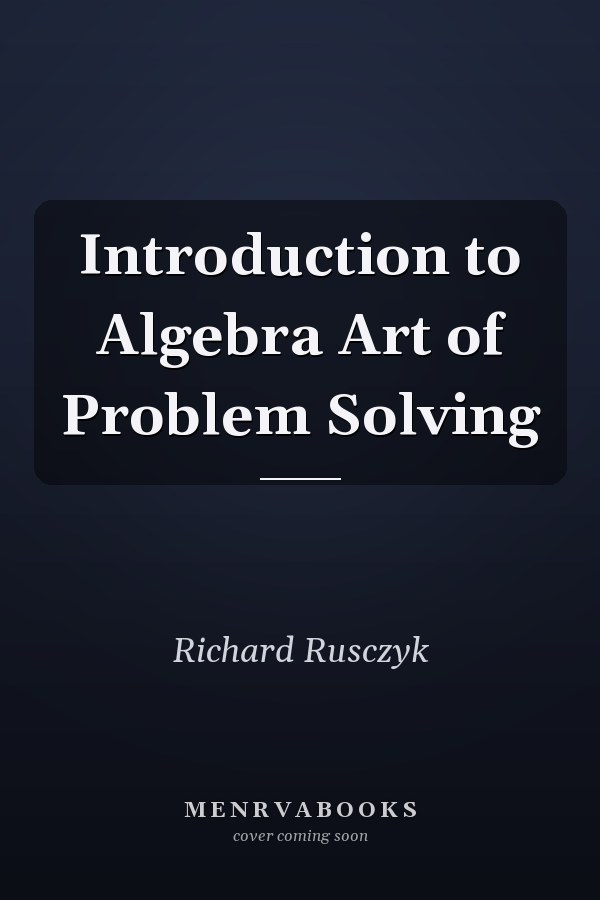 Introduction to Algebra Art of Problem Solving