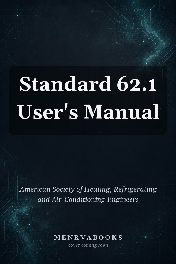 Standard 62.1 User's Manual