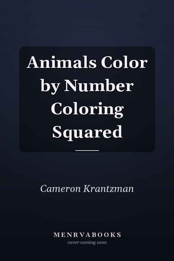 Animals Color by Number Coloring Squared