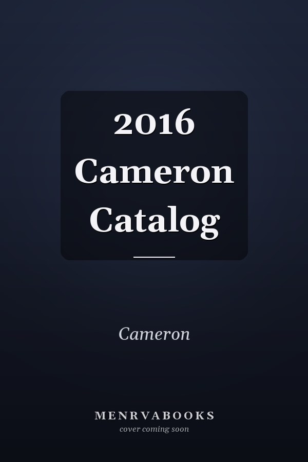 2016 Cameron Catalog