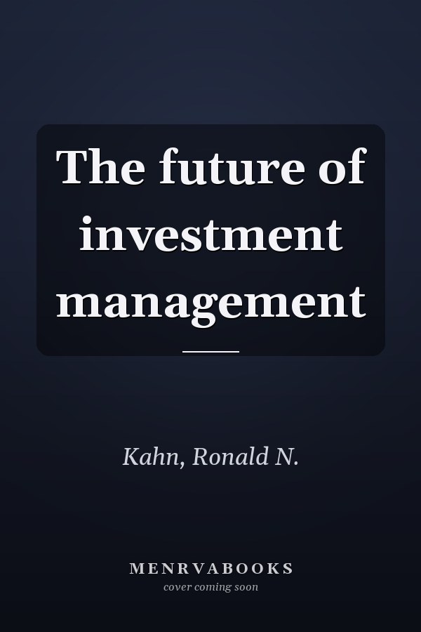 The future of investment management