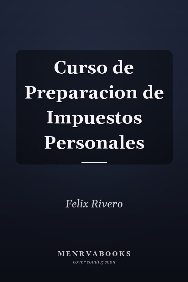 Curso de Preparacion de Impuestos Personales