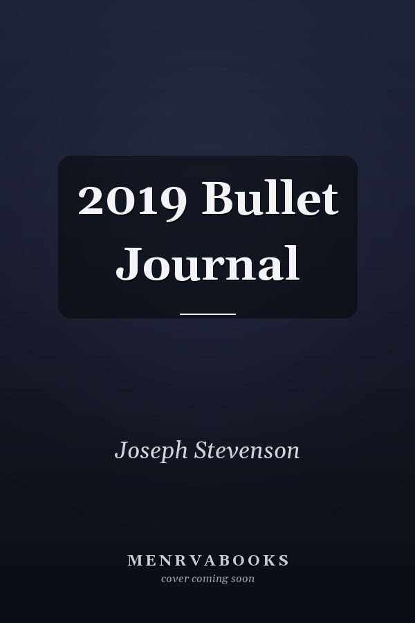 2019 Bullet Journal