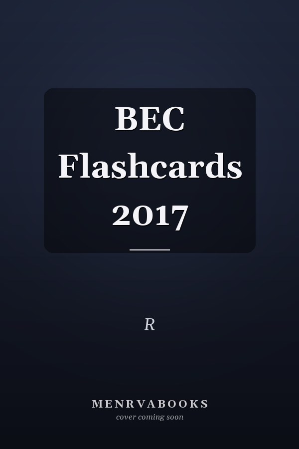 BEC Flashcards 2017
