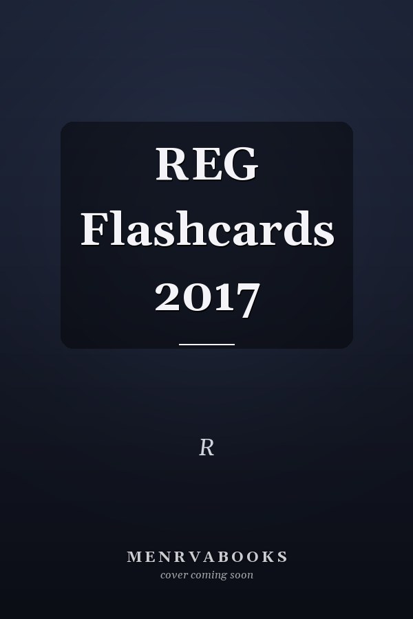 REG Flashcards 2017