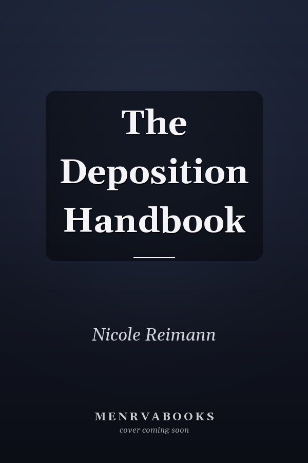 The Deposition Handbook