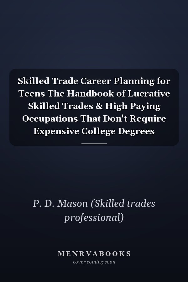 Skilled Trade Career Planning for Teens The Handbook of Lucrative Skilled Trades & High Paying Occupations That Don't Require Expensive College Degrees