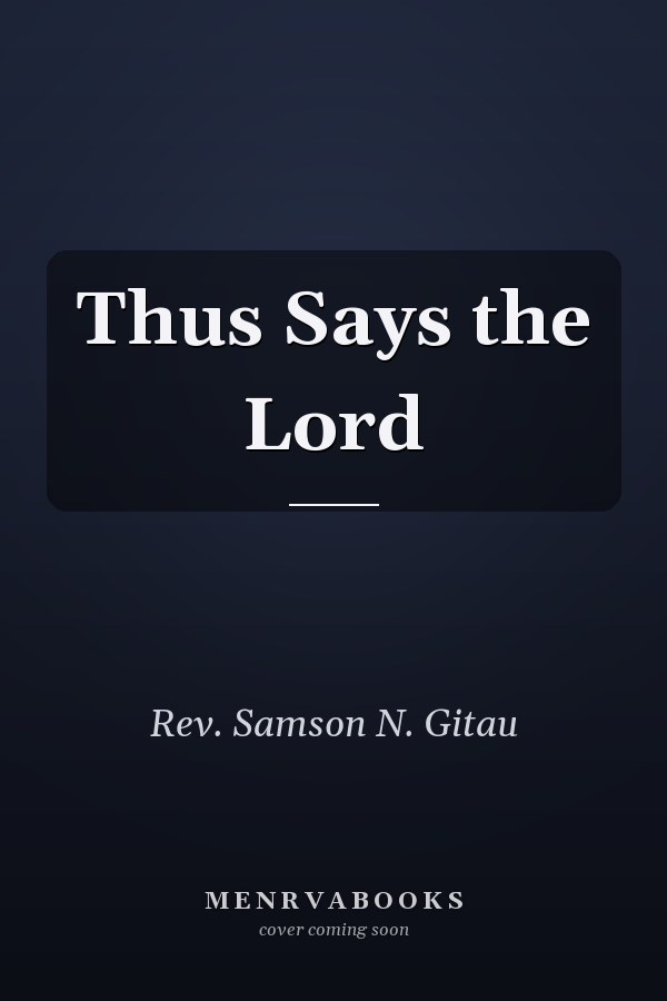 Thus Says the Lord