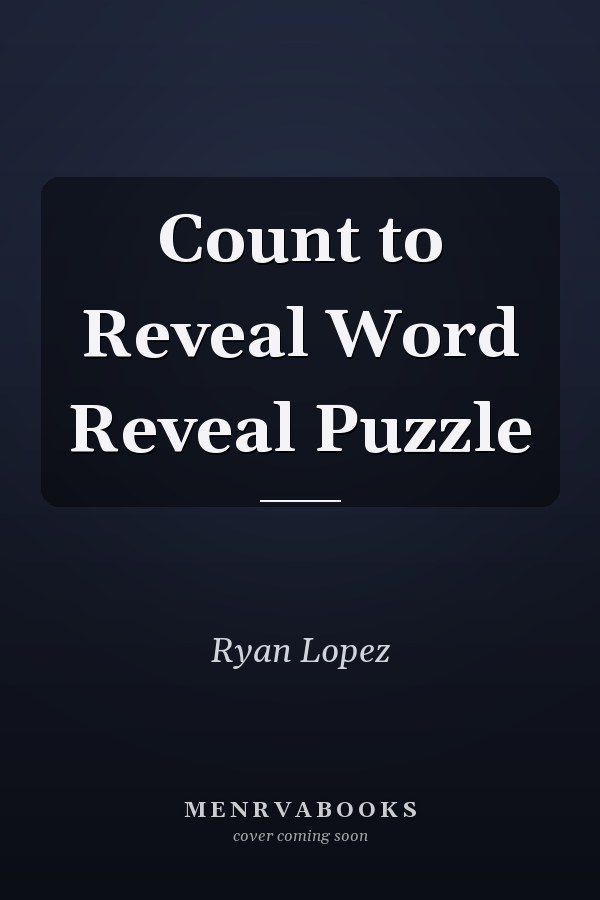 Count to Reveal Word Reveal Puzzle