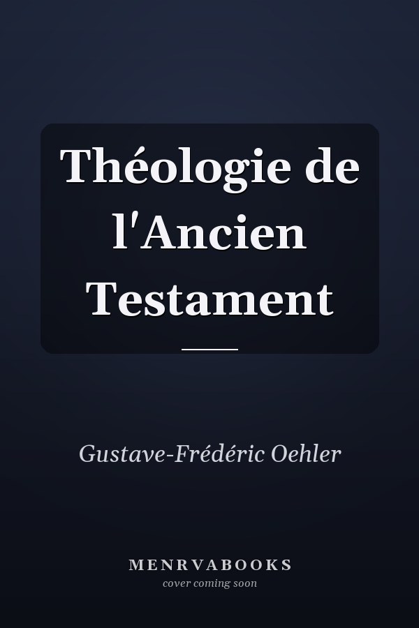 Théologie de l'Ancien Testament