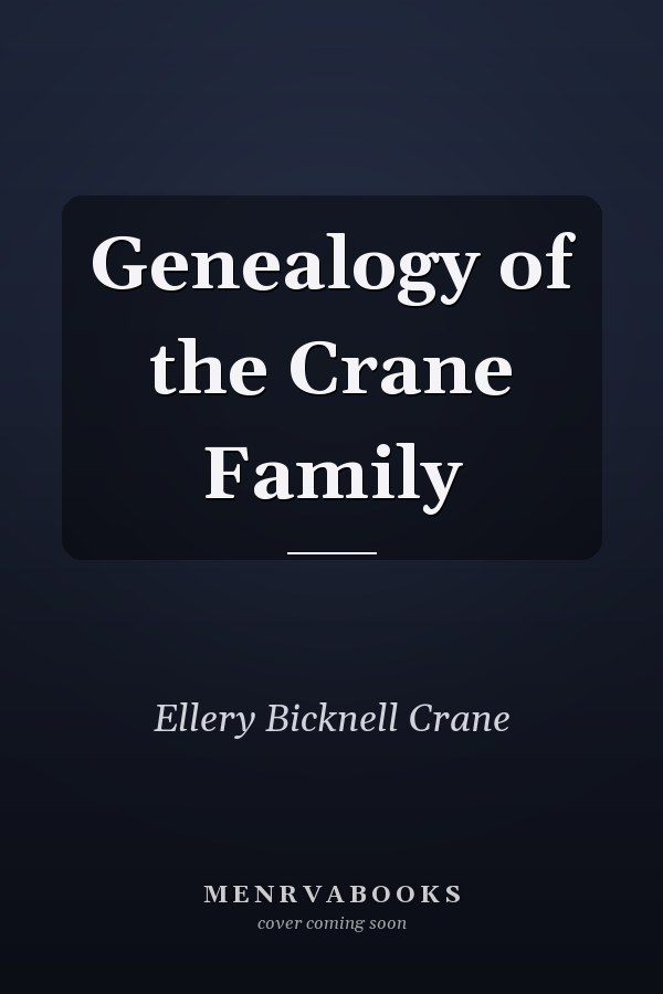 Genealogy of the Crane Family