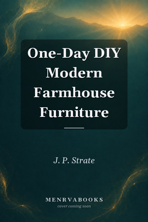 One-Day DIY Modern Farmhouse Furniture