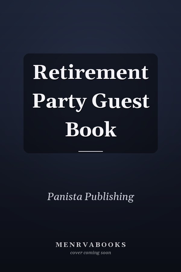 Retirement Party Guest Book