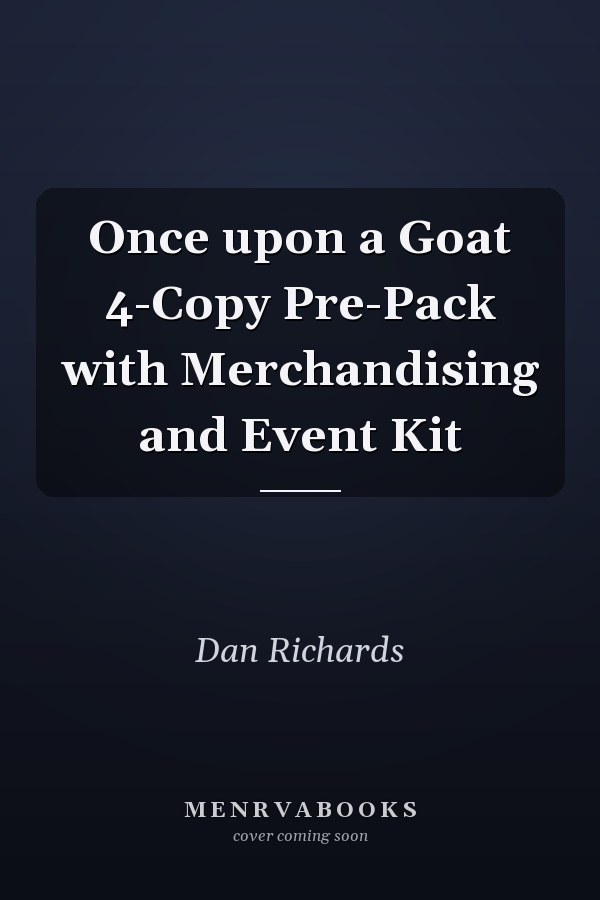 Once upon a Goat 4-Copy Pre-Pack with Merchandising and Event Kit