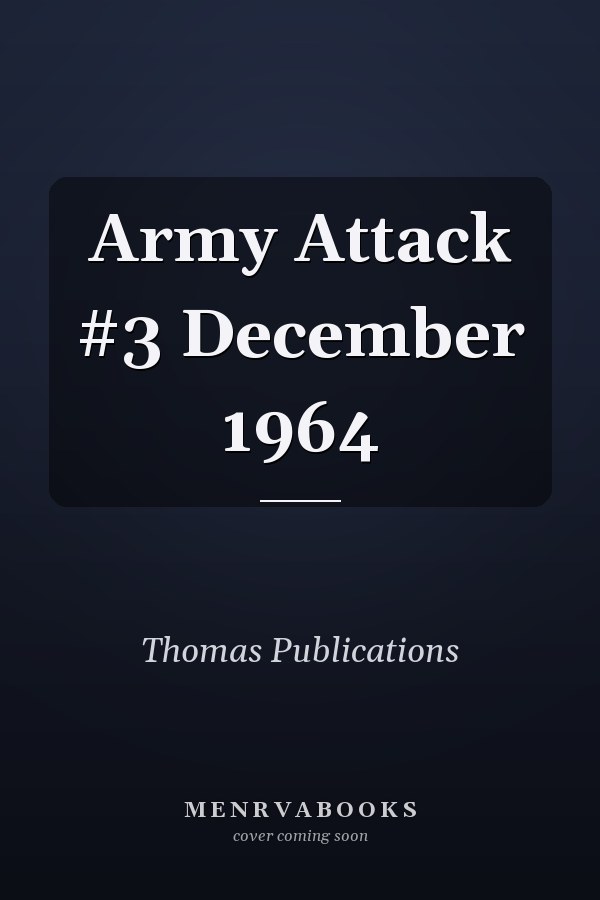 Army Attack #3 December 1964