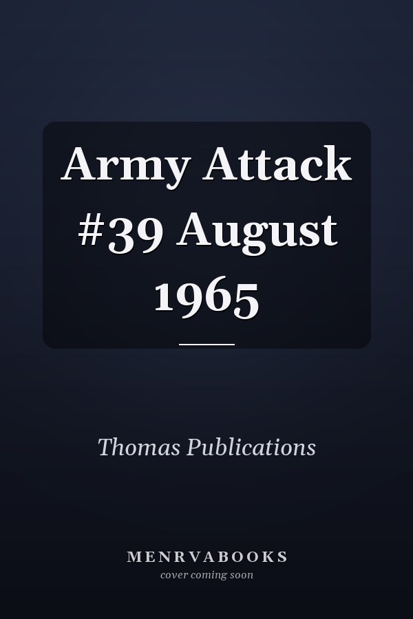 Army Attack #39 August 1965