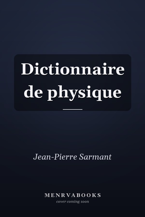 Dictionnaire de physique