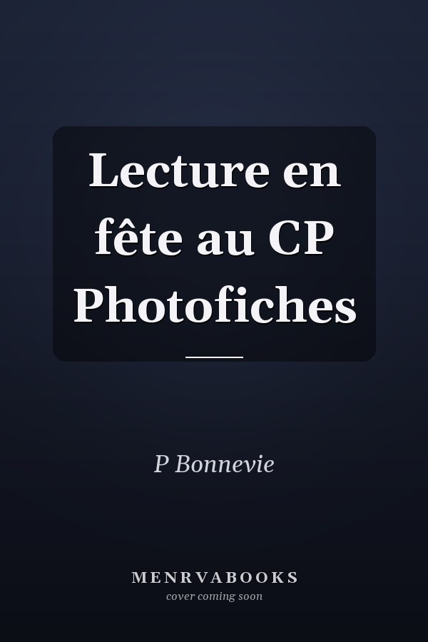 Lecture en fête au CP Photofiches