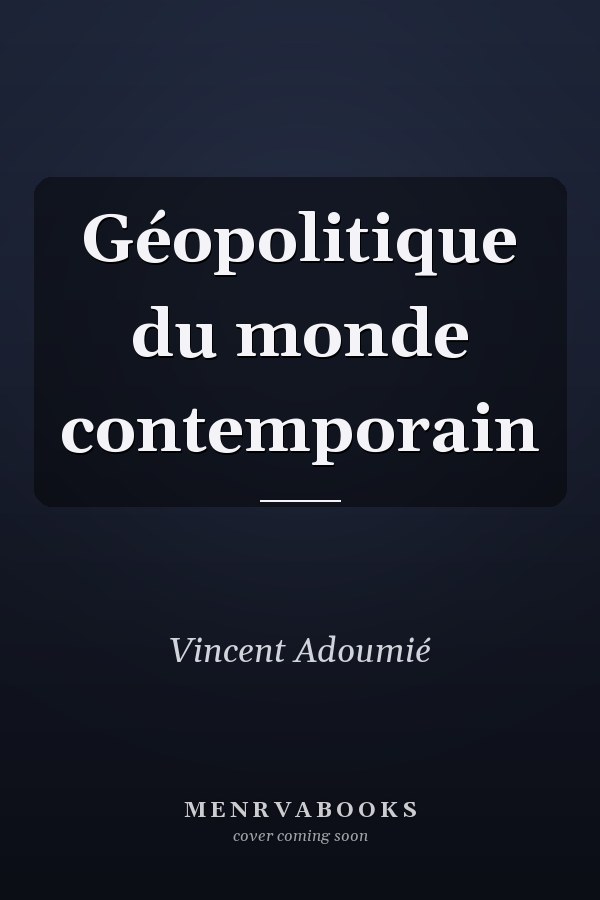 Géopolitique du monde contemporain