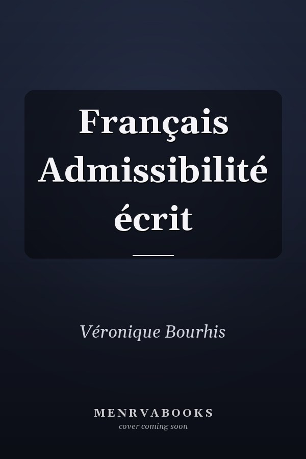 Français Admissibilité écrit