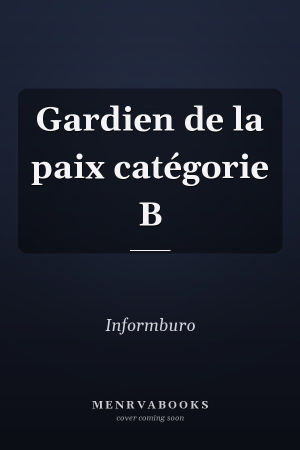 Gardien de la paix catégorie B