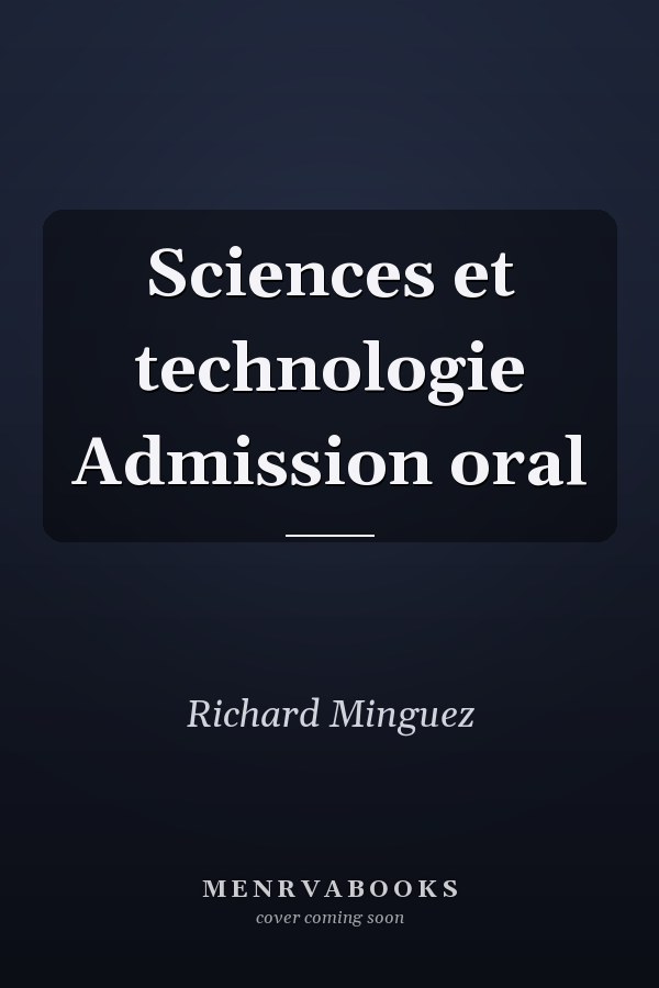 Sciences et technologie Admission oral
