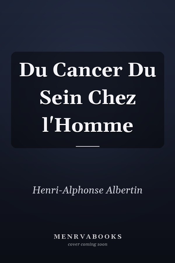 Du Cancer Du Sein Chez l'Homme