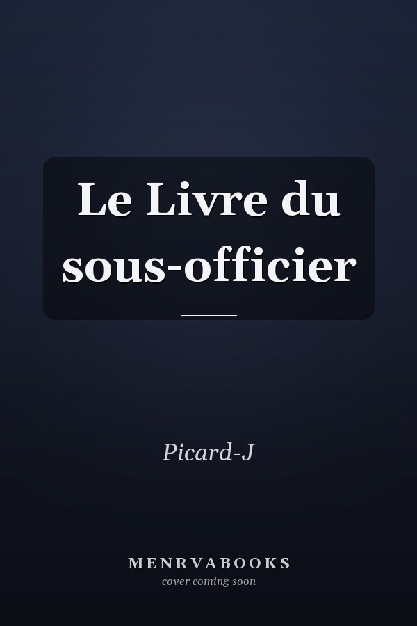 Le Livre du sous-officier