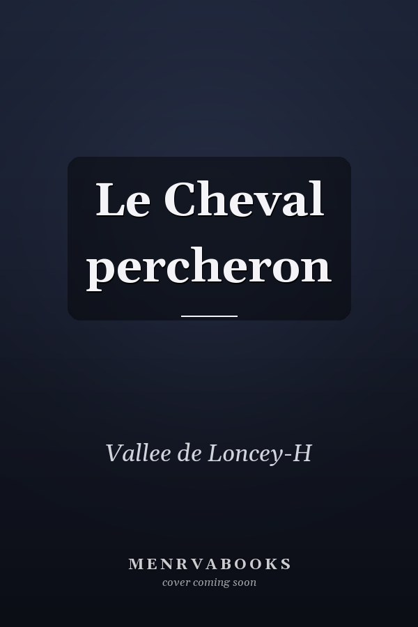 Le Cheval percheron