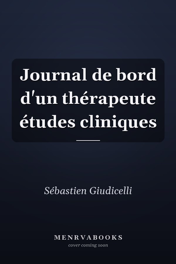 Journal de bord d'un thérapeute études cliniques