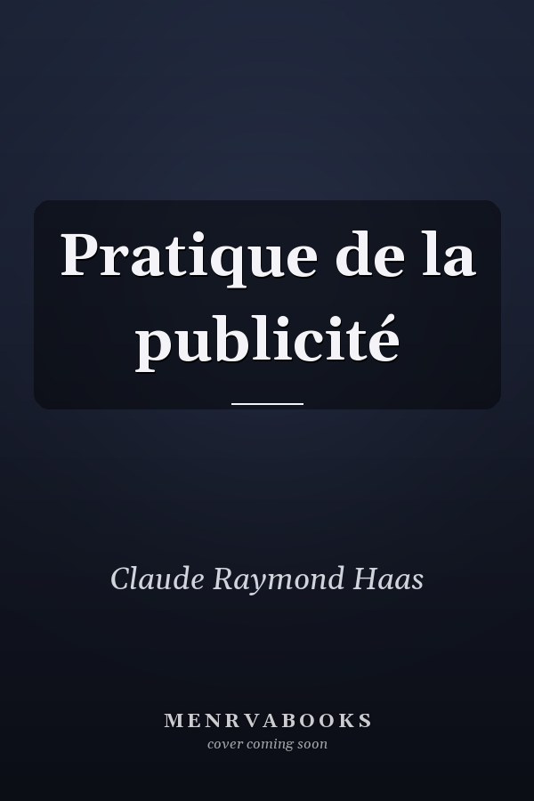 Pratique de la publicité