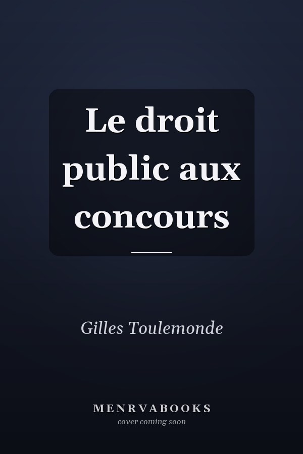 Le droit public aux concours