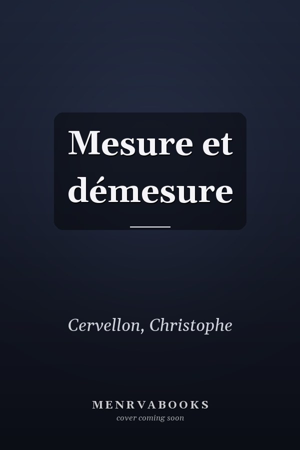 Mesure et démesure