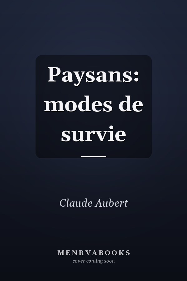 Paysans: modes de survie