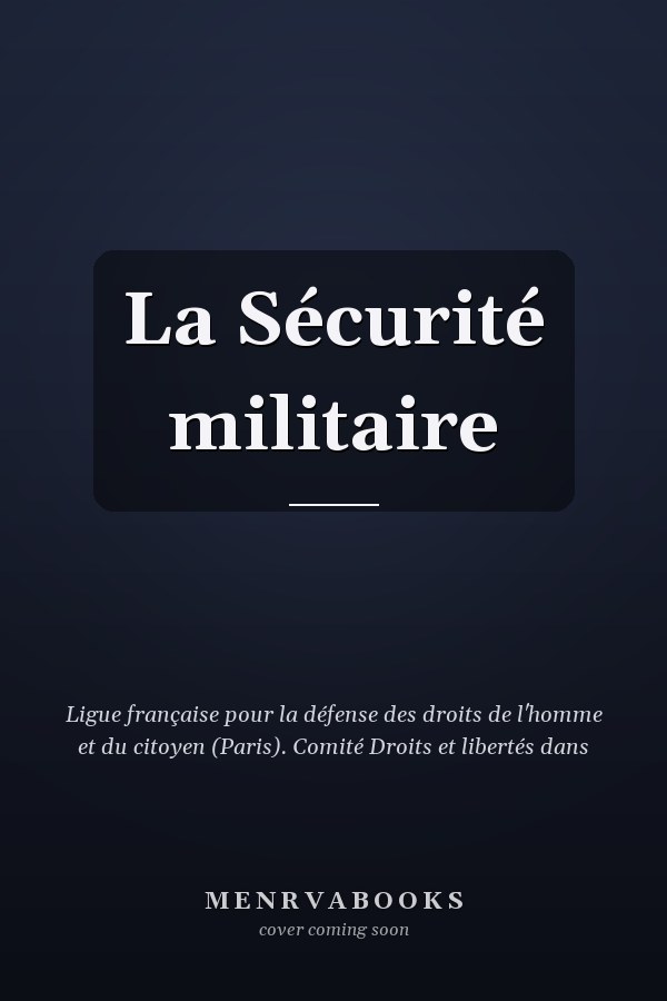 La Sécurité militaire