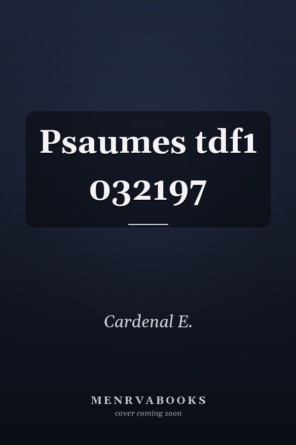Psaumes tdf1 032197