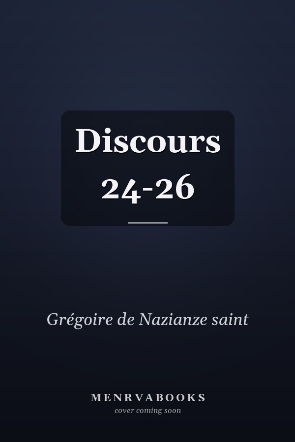 Discours 24-26