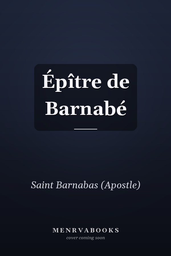 Épître de Barnabé