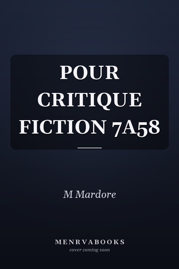 POUR CRITIQUE FICTION 7A58