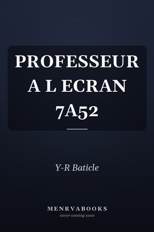 PROFESSEUR A L ECRAN 7A52