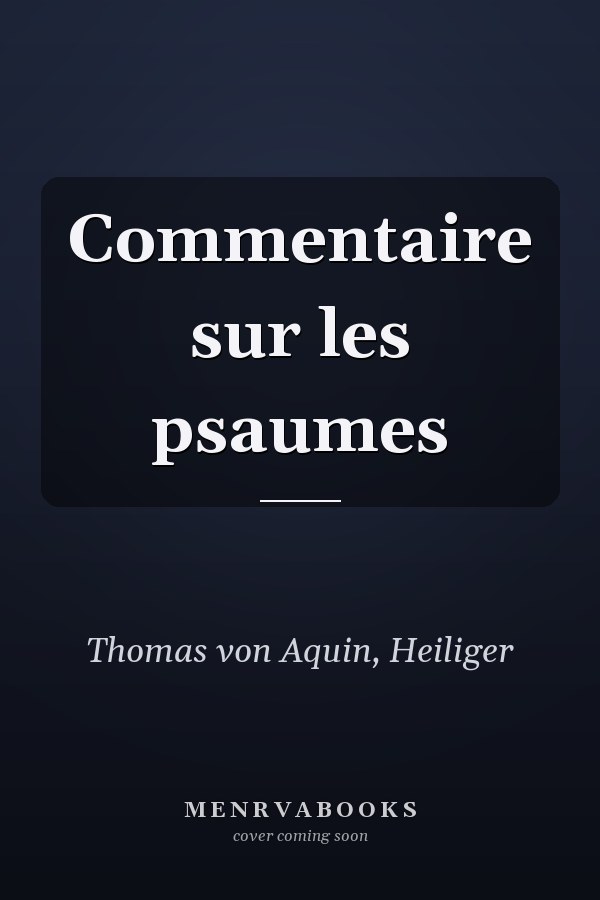 Commentaire sur les psaumes