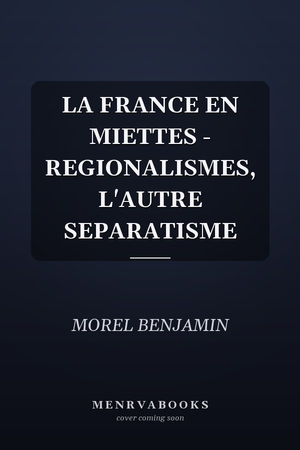 LA FRANCE EN MIETTES - REGIONALISMES, L'AUTRE SEPARATISME