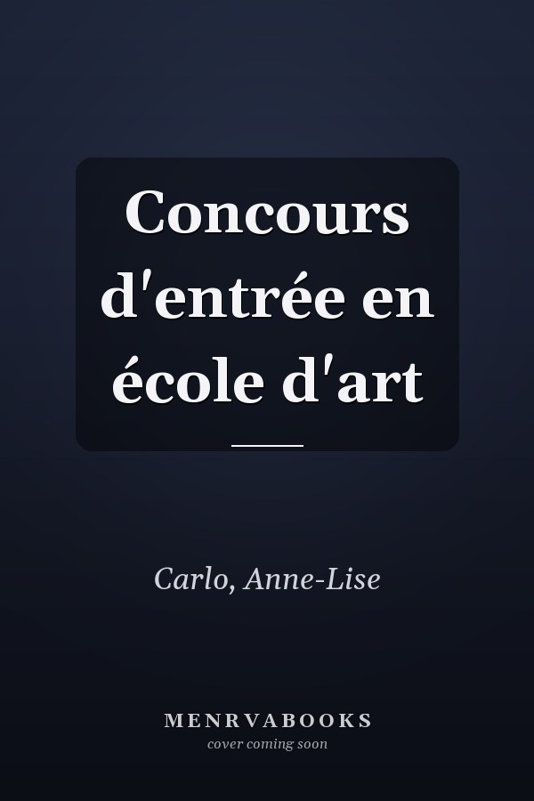 Concours d'entrée en école d'art