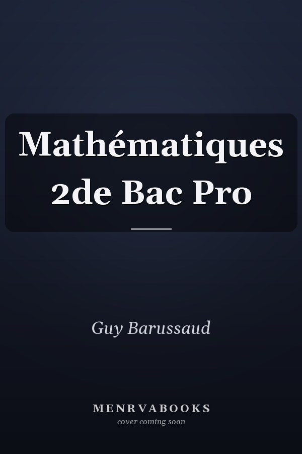 Mathématiques 2de Bac Pro