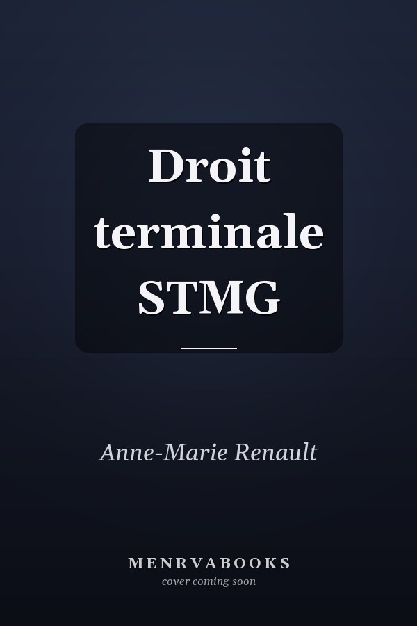 Droit terminale STMG