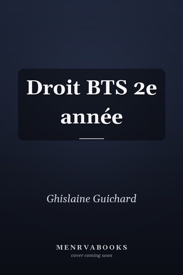 Droit BTS 2e année