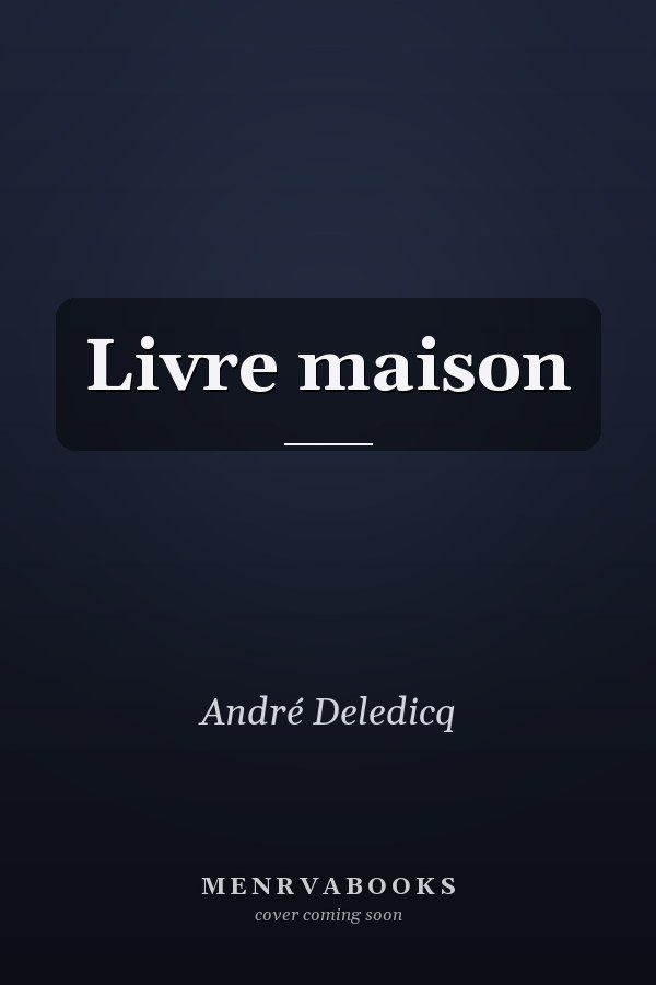 Livre maison