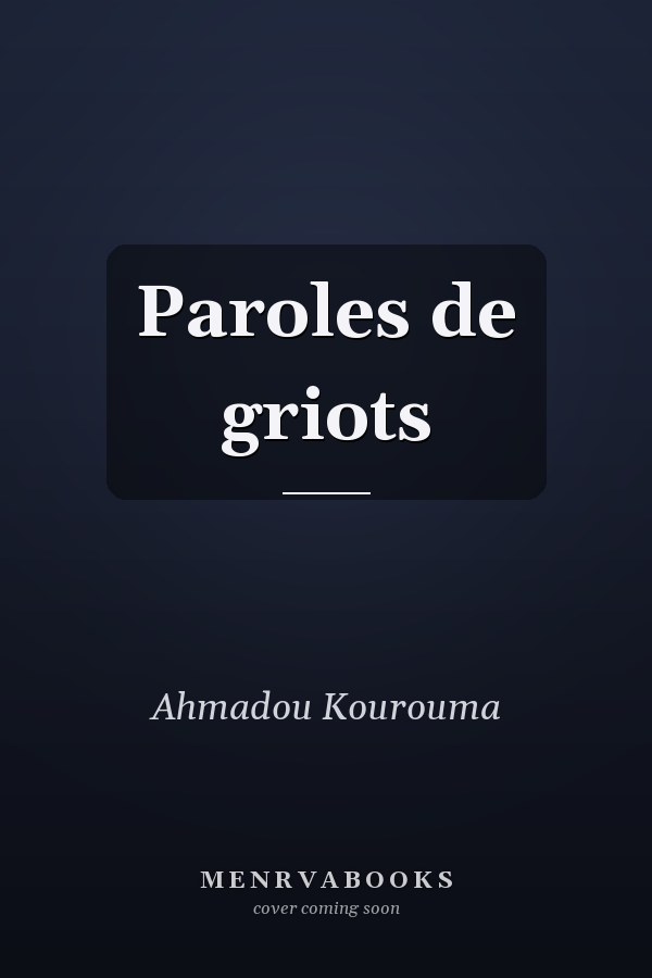 Paroles de griots